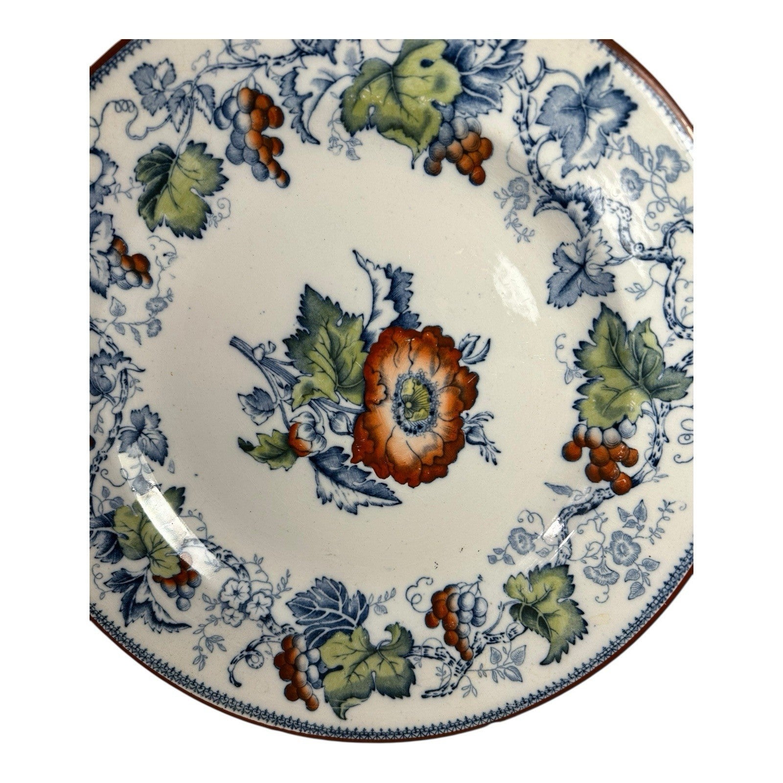 Antique Wedgwood Etruria Vine Pattern Plate