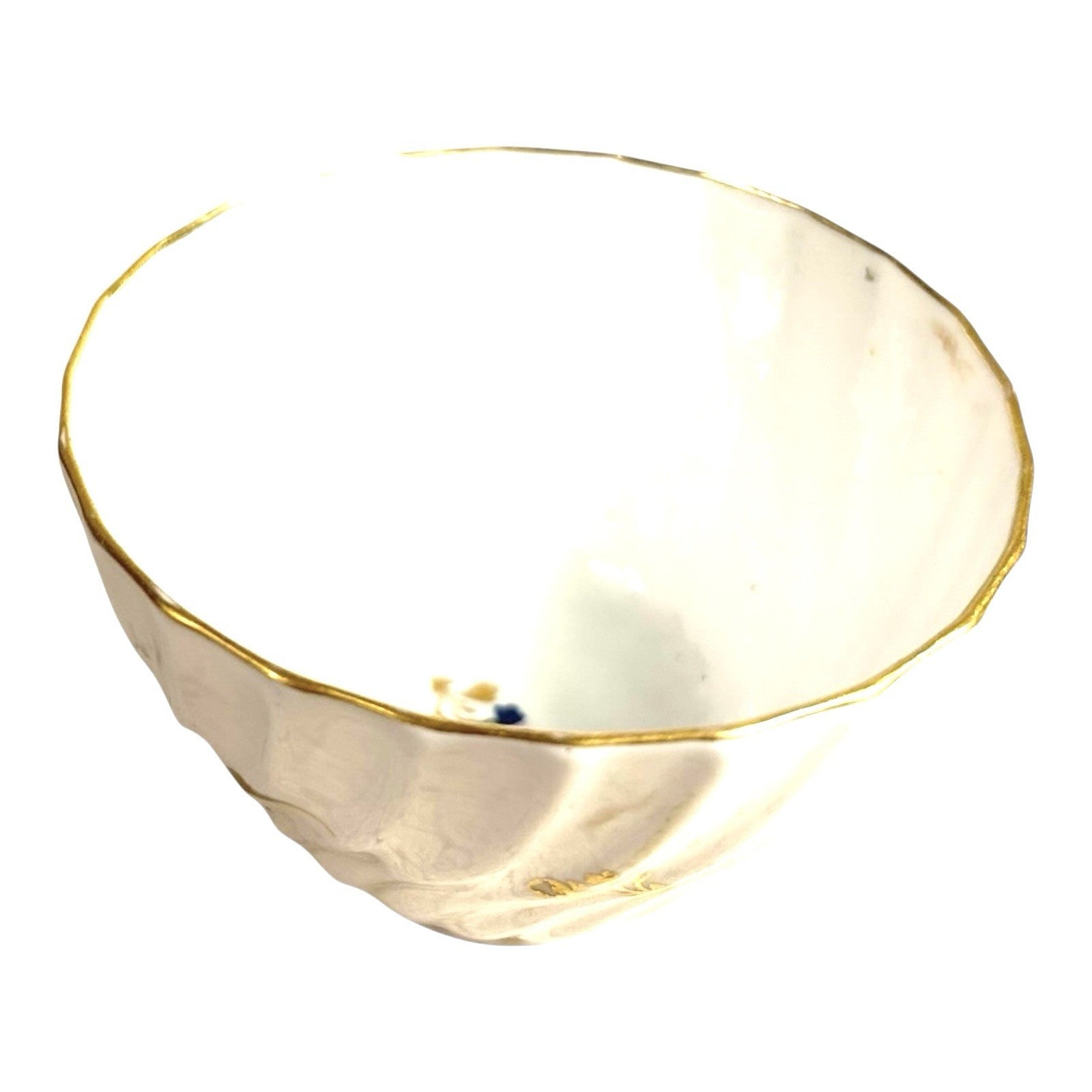 Antique Handleless Caughley China Tea Cup