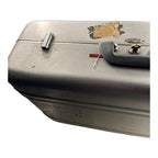 Vintage Halliburton Aluminum Suitcase with Underwater Naval Systems Center Logo