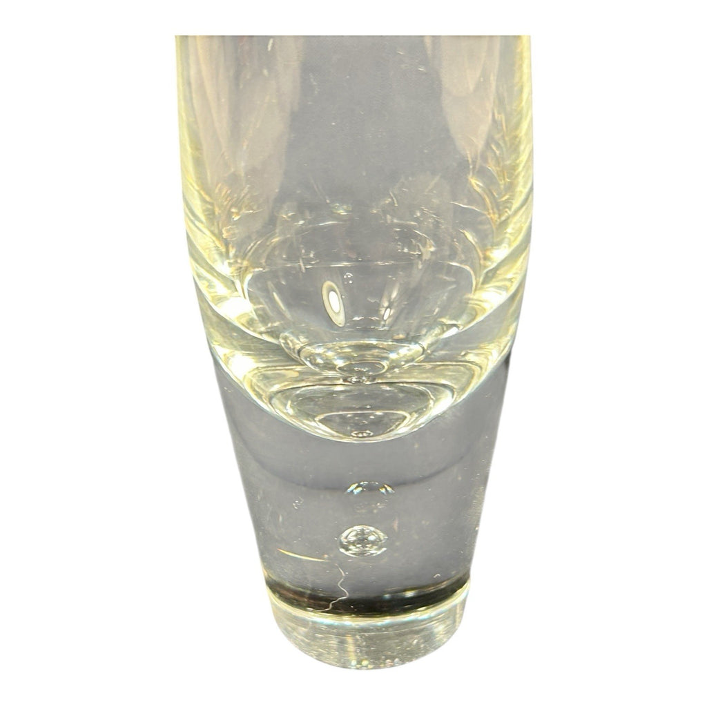 Vintage Signed Steuben Tear Drop Bud Vase