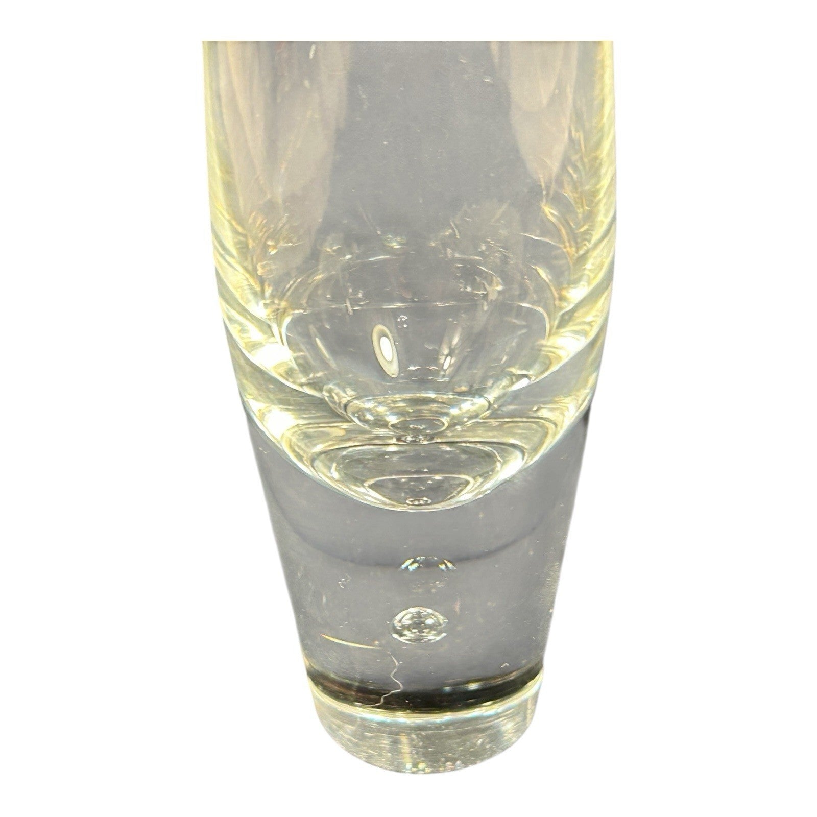 Vintage Signed Steuben Tear Drop Bud Vase