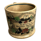 Antique 1800's Staffordshire Childs Nursery Mug