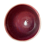 Vintage Gerry Williams Red Glazed Stoneware Pottery Goblet Cup (Signed)