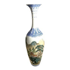 Vintage Eggshell Porcelain Vase from JIngdezhen China in Presentation Box