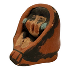 Vintage Native American Jemez Pueblo Pottery Storyteller Figure
