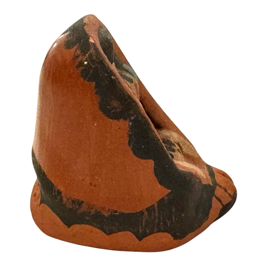 Vintage Native American Jemez Pueblo Pottery Storyteller Figure