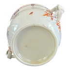 Antique Chinese Export Porcelain Decorative Floral Covered Jar with Berry Finial