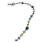 Vintage Native American Turquoise & Stone Necklace with Pendant