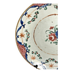 Antique Chinese Export Pink & Blue Famille Rose Bowl