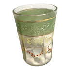 Vintage Victorian Hand Painted Glass Owned by Martha Stewart Turkey Hill Kitchen