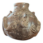 Pre-Columbian Colima Anthropomorphic Creature Effigy Vessel, West Mexico