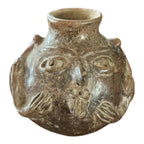 Pre-Columbian Colima Anthropomorphic Creature Effigy Vessel, West Mexico