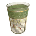 Vintage Victorian Hand Painted Glass Owned by Martha Stewart Turkey Hill Kitchen