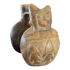 Pre-Columbian West Mexico Colima Double Chamber Effigy Vessel - Anthropomorphic