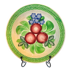 Antique Staffordshire Adams Tunstall Plum Fruit Tea Plate 7"