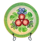 Antique Staffordshire Adams Tunstall Plum Fruit Tea Plate 7"