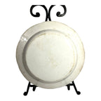 Antique Pearlware Cabinet Plate in Apothecary or Parasol Chinoserie Pattern