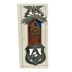 Antique Jr Order United American Mechanics Sterling Silver Medal Badge