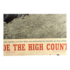Vintage Original Lobby Card Ride the High Country - Signed by Joel McCrea