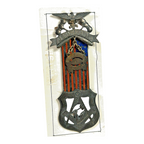 Antique Jr Order United American Mechanics Sterling Silver Medal Badge