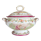 Antique Victorian Cherub Scenic Covered Tureen