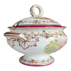 Antique Victorian Cherub Scenic Covered Tureen