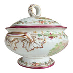 Antique Victorian Cherub Scenic Covered Tureen