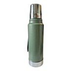 Vintage Large Green Stanley Thermos - Owned by Martha Stewart (32 oz, 950 ml)