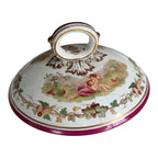 Antique Victorian Cherub Scenic Covered Tureen