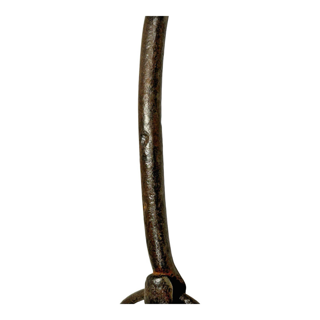 Antique Hand-Forged Wrought Iron Horse Snaffle Bit - Equestrian Tack