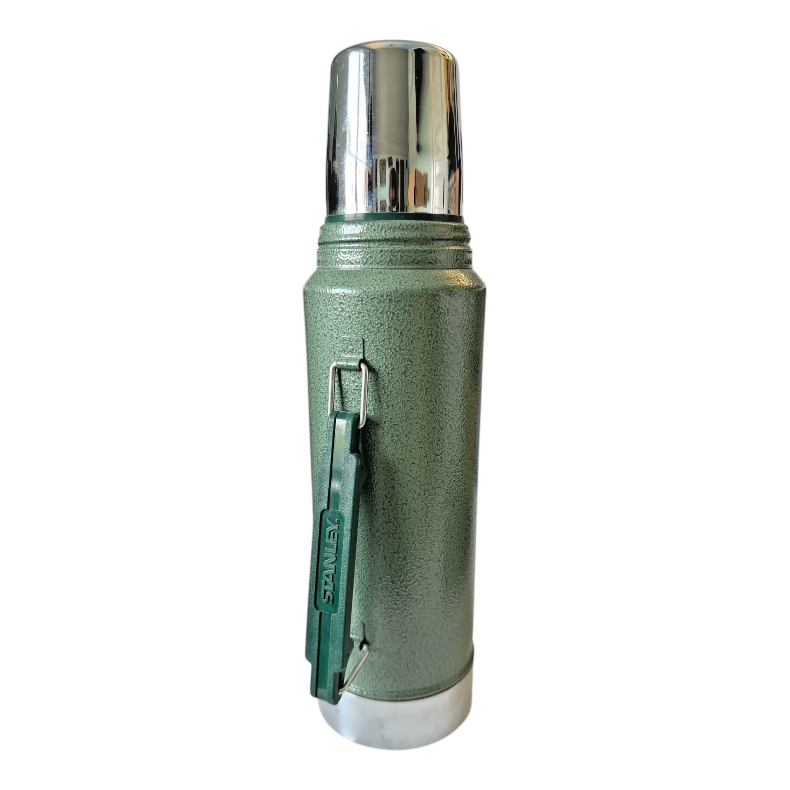 Vintage Large Green Stanley Thermos - Owned by Martha Stewart (32 oz, 950 ml)