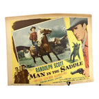 Vintage Randolph Scott Lobby Cards Set of 2 Owned by Mike Wolfe American Pickers