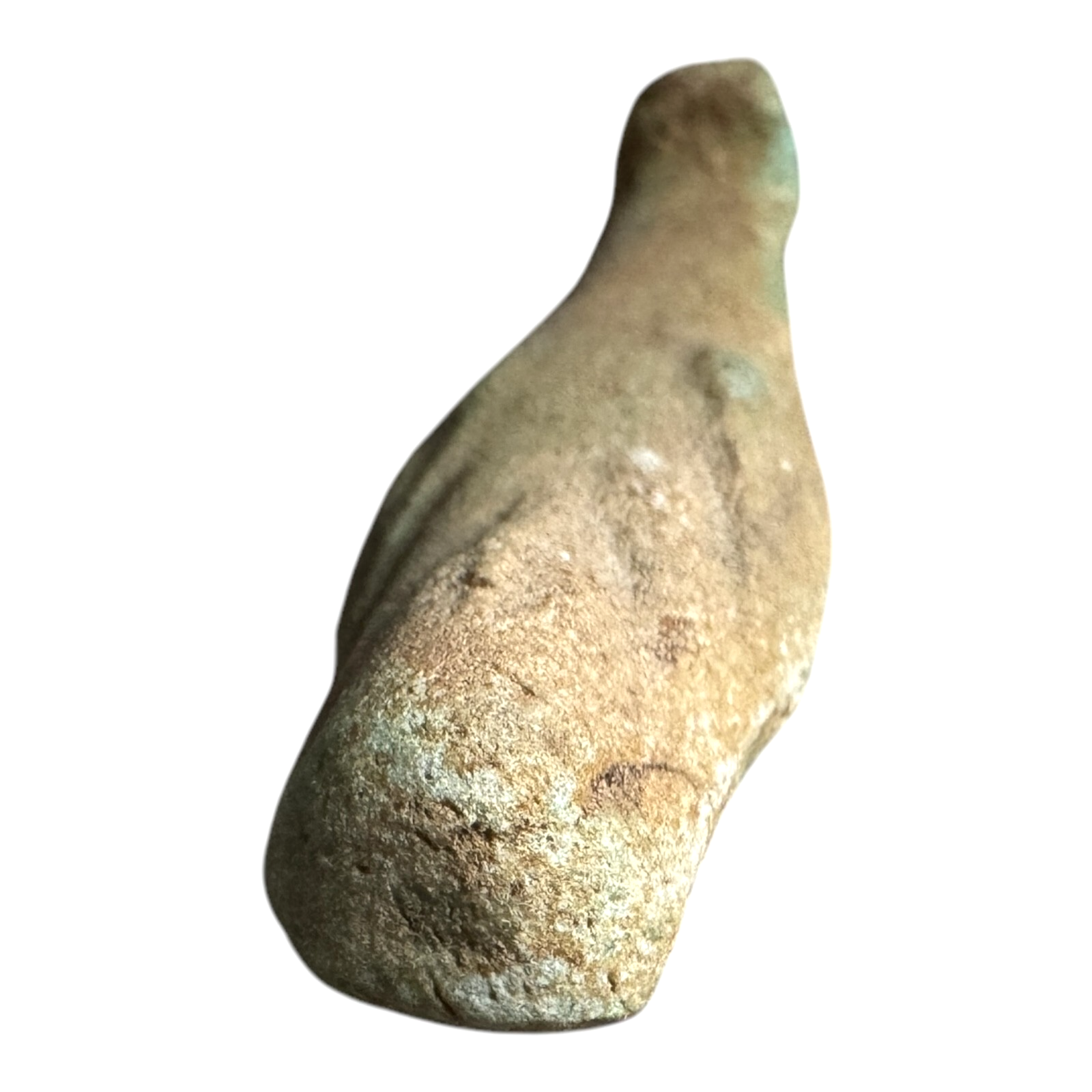 Ancient Collectible Egyptian Ushabti Figurine – Hand Carved Faience Glazed Stone