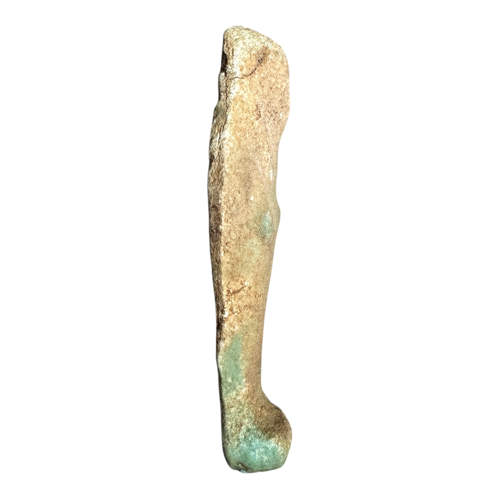 Ancient Collectible Egyptian Ushabti Figurine – Hand Carved Faience Glazed Stone