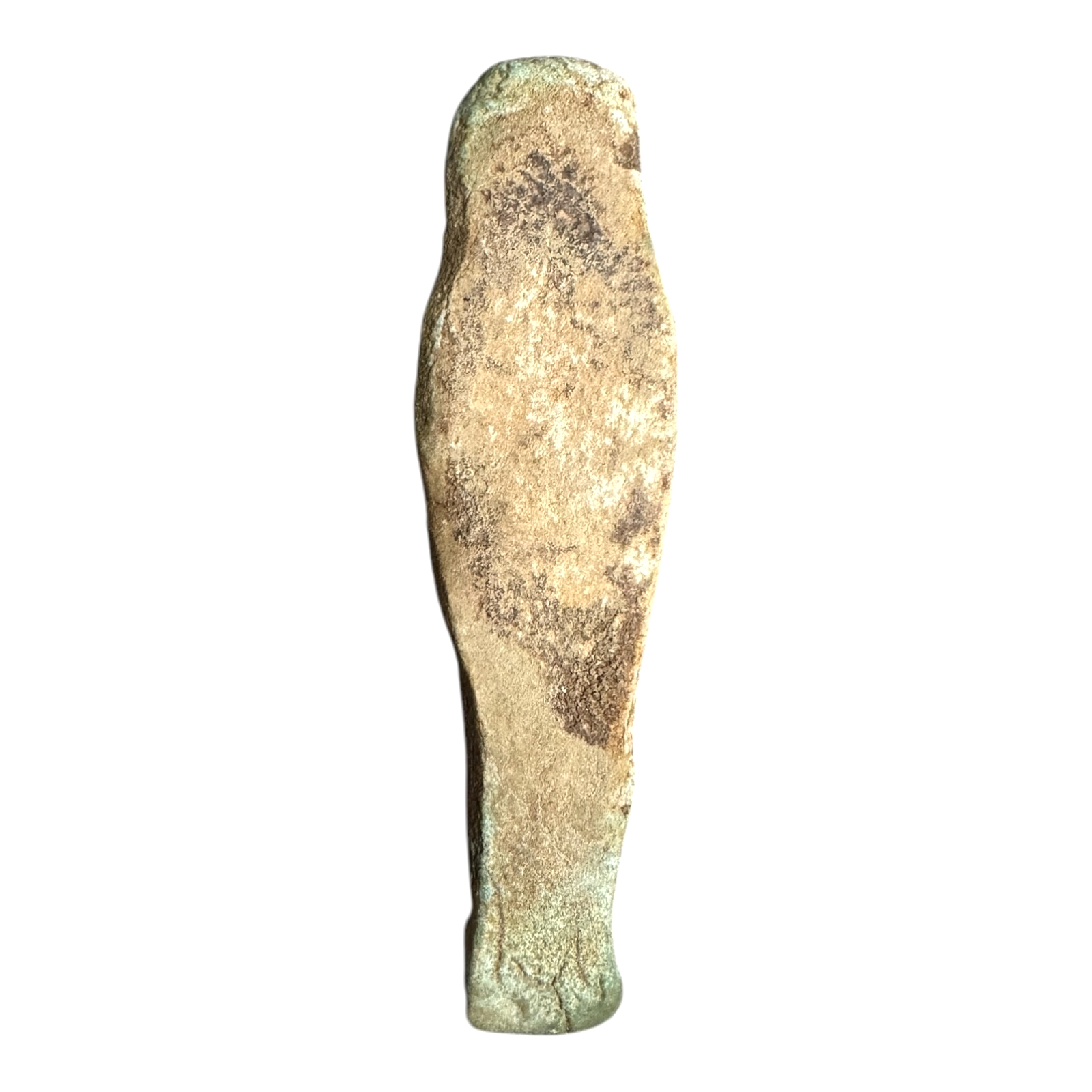 Ancient Collectible Egyptian Ushabti Figurine – Hand Carved Faience Glazed Stone