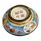 Antique Chinese Hand Painted Enamel Box – Qianlong Style, 4-Character Mark