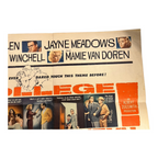 Vintage College Confidential Original Movie Poster (1960)
