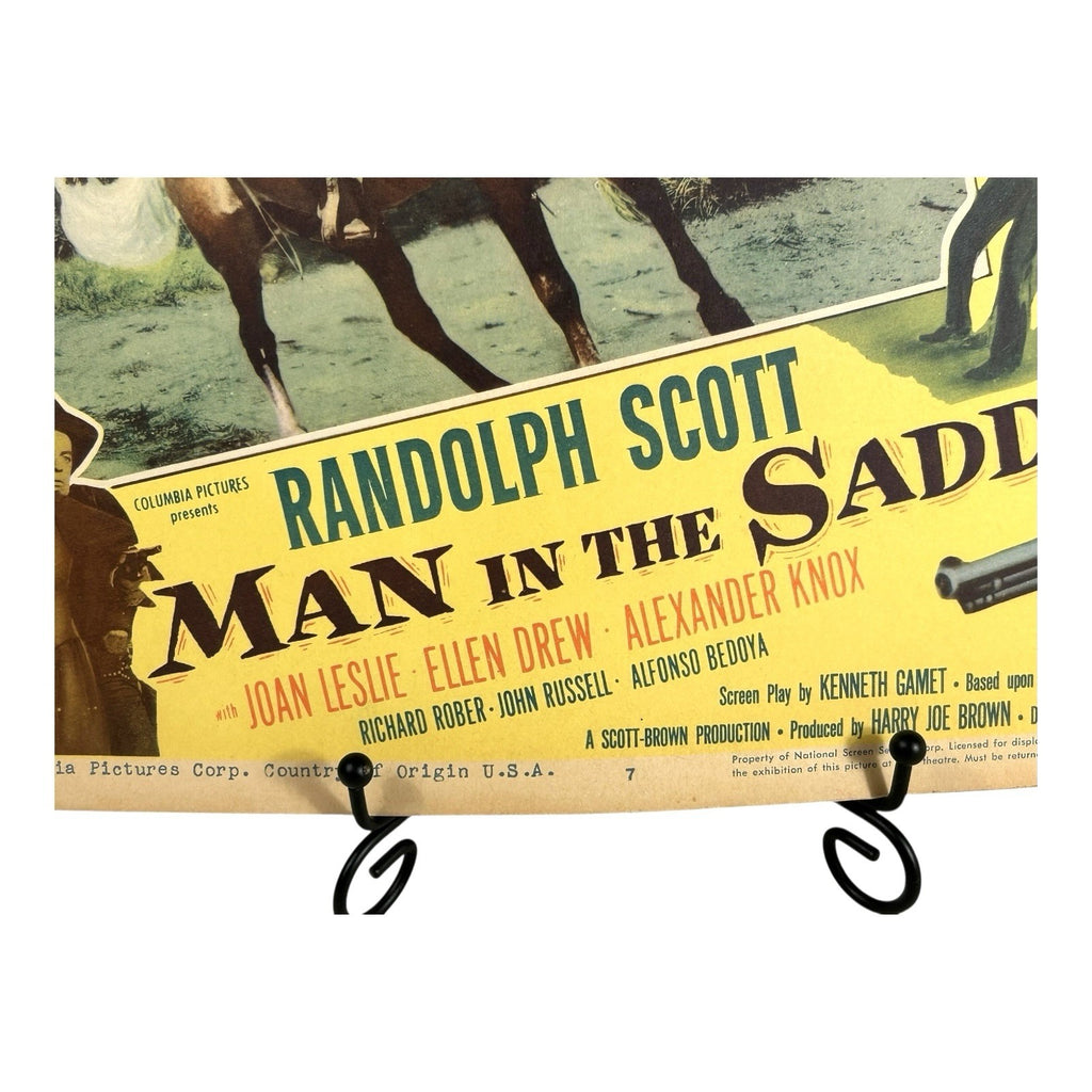 Vintage Randolph Scott Lobby Cards Set of 2 Owned by Mike Wolfe American Pickers