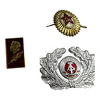 Vintage Collection 7 Pieces of Soviet Russian Military Pins and Badges