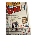 Vintage 1963 Just For Fun Movie Poster