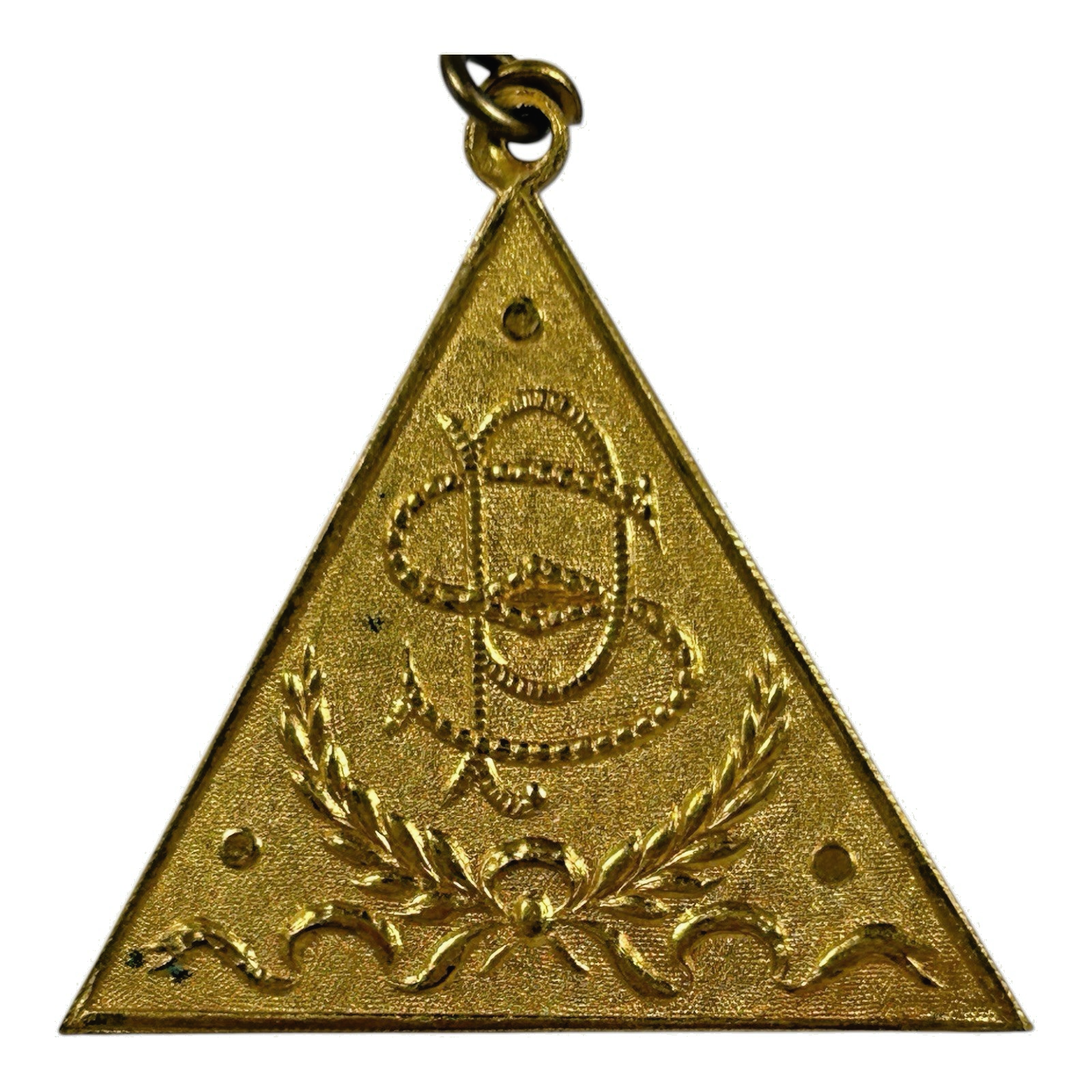 Antique Rare Fraternal Knights of Pythias Women’s Auxiliary Medal, Helping Hands