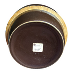 Antique Yellowware Mixing Bowl Brown Slip Glaze Stoneware - Martha Stewart Prop