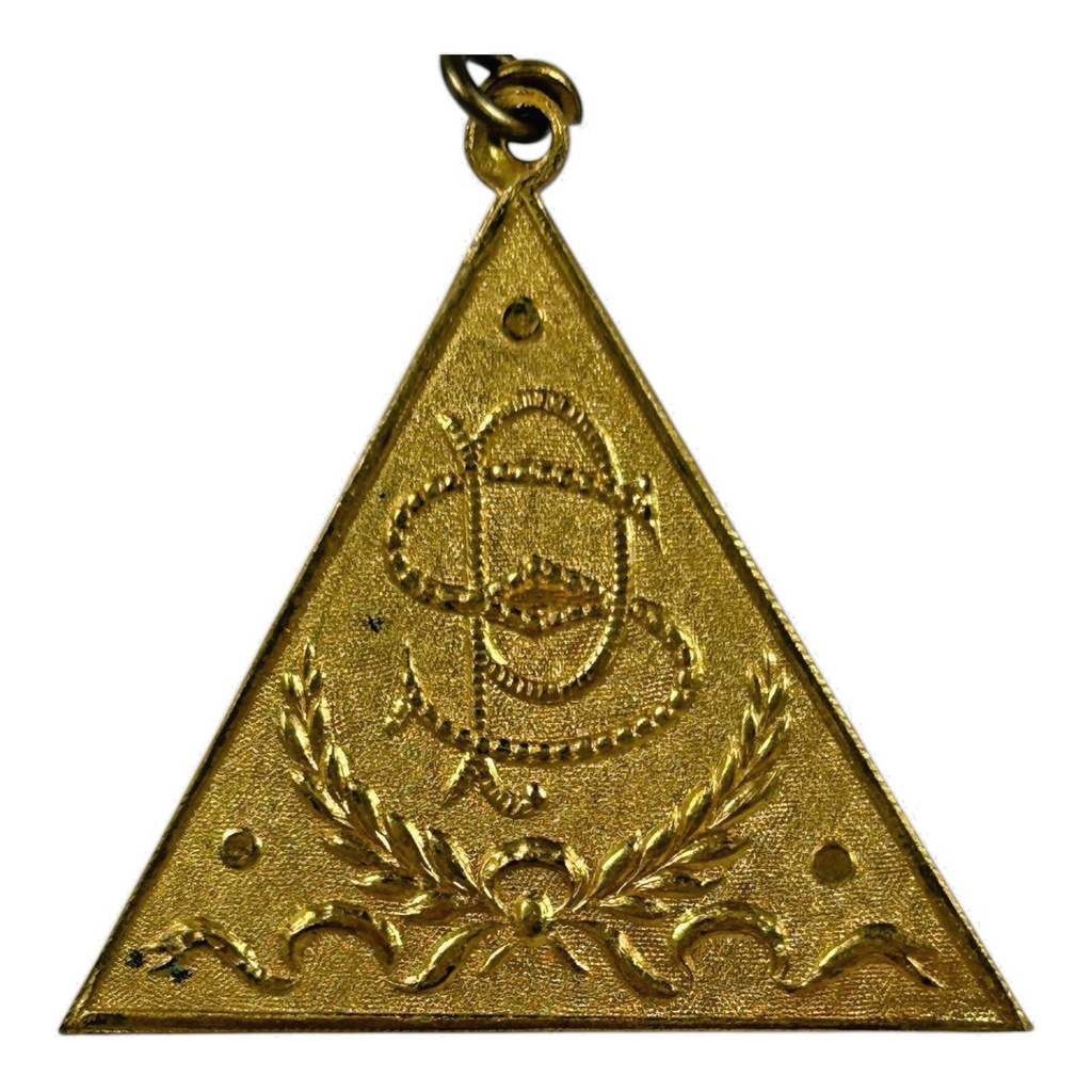 Antique Rare Fraternal Knights of Pythias Women’s Auxiliary Medal, Helping Hands