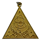 Antique Rare Fraternal Knights of Pythias Women’s Auxiliary Medal, Helping Hands