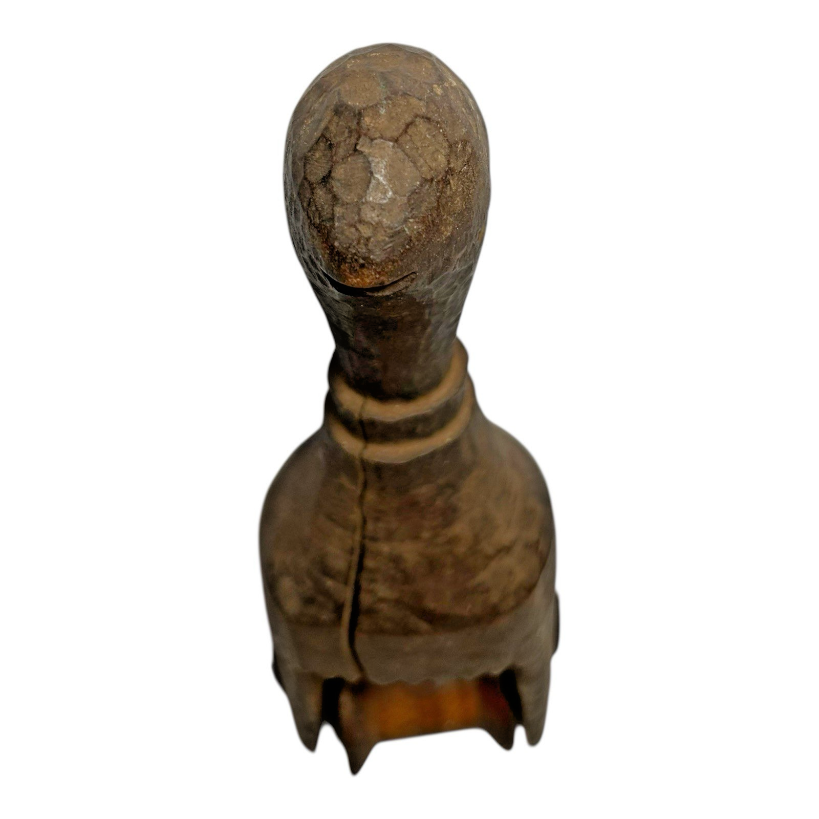 Antique African Baule Hand-Carved Wooden Heddle Pulley - Tribal Art