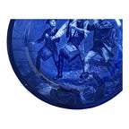 Antique Staffordshire Cauldon Flow Blue Charger - Spirit of 76 Revolutionary War