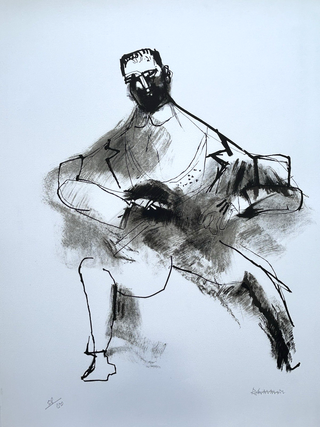Vintage Modernist Expressionist Lithograph Portfolio 20 Prints - Abraham Rattner