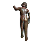 Ancient Roman Bronze Figure of a Young Boy – Classical Statue Sculpture