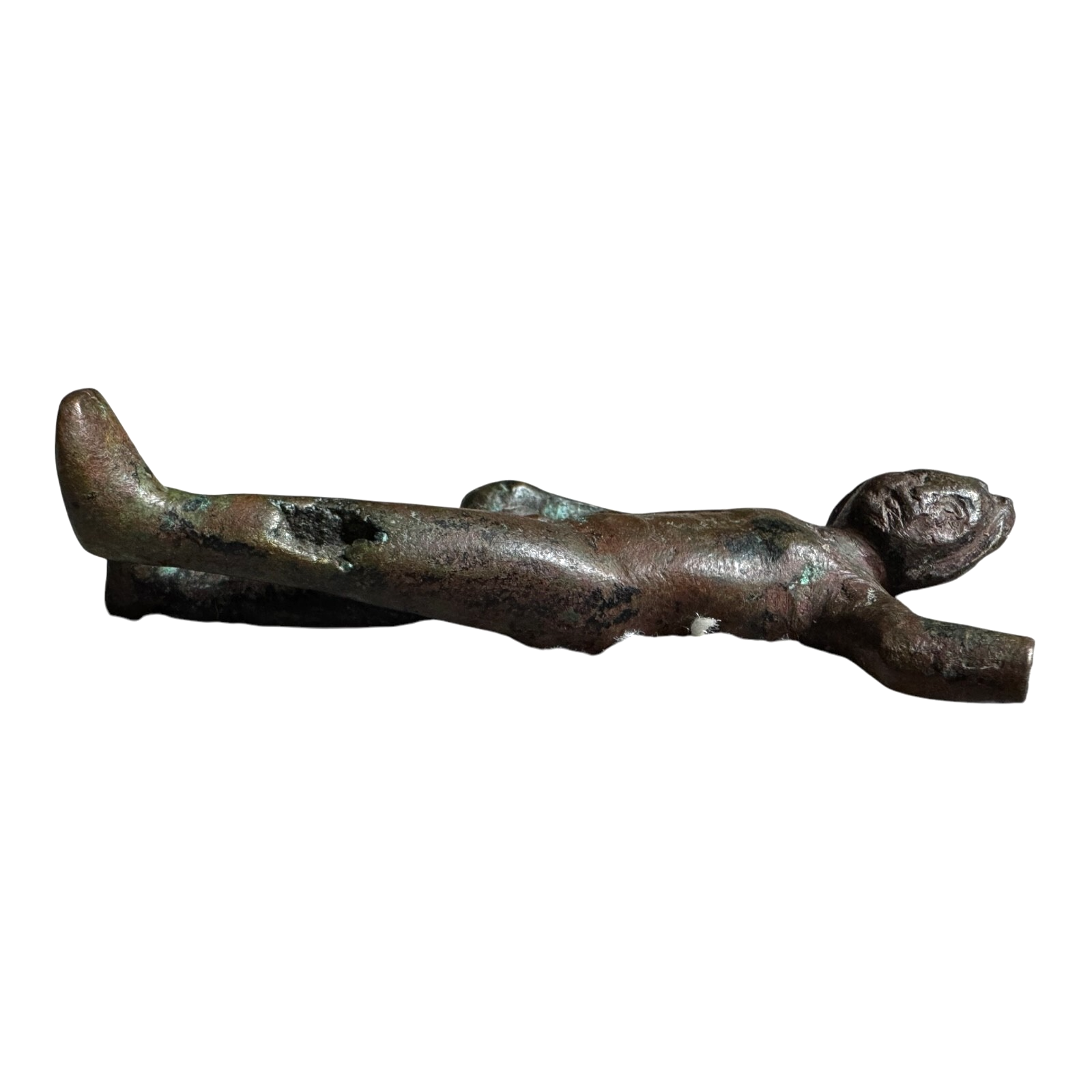 Ancient Roman Bronze Figure of a Young Boy – Classical Statue Sculpture
