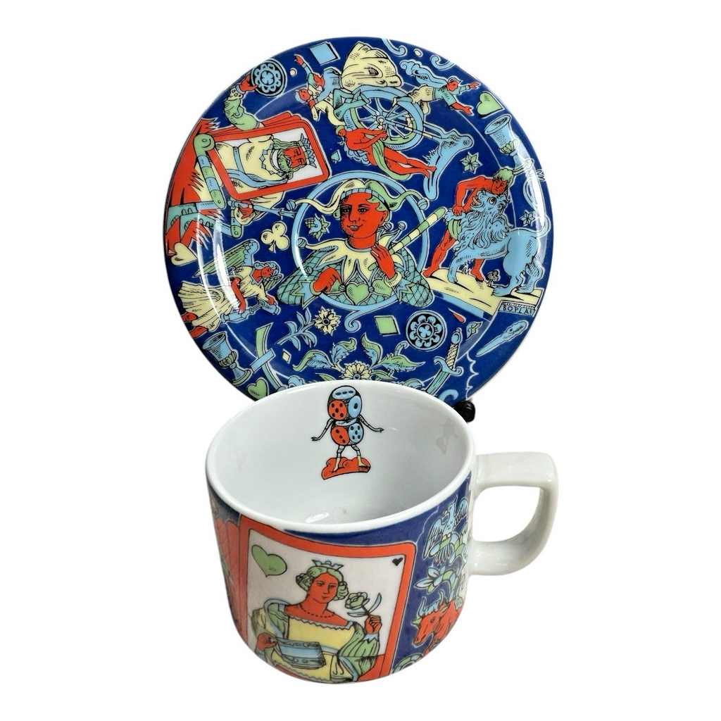 Vintage Bopla Lagenthal Swiss Made Coffee Cup & Saucer